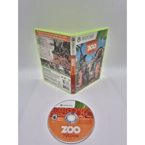 Zoo Tycoon (Microsoft Xbox 360, 2013) Disc and Case Tested and Working